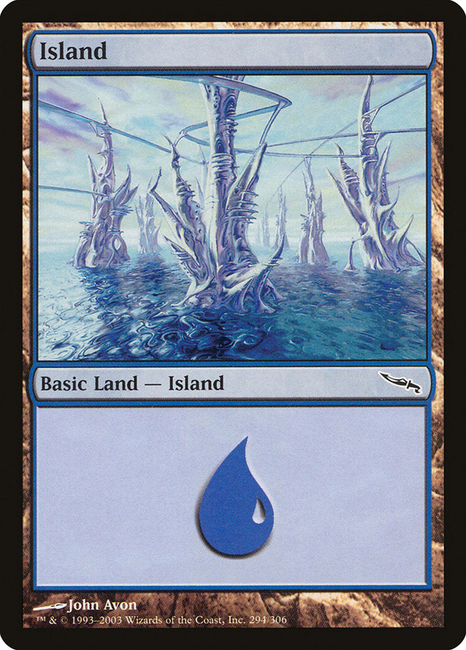 Island – Mirrodin [MRD] – English – #294
