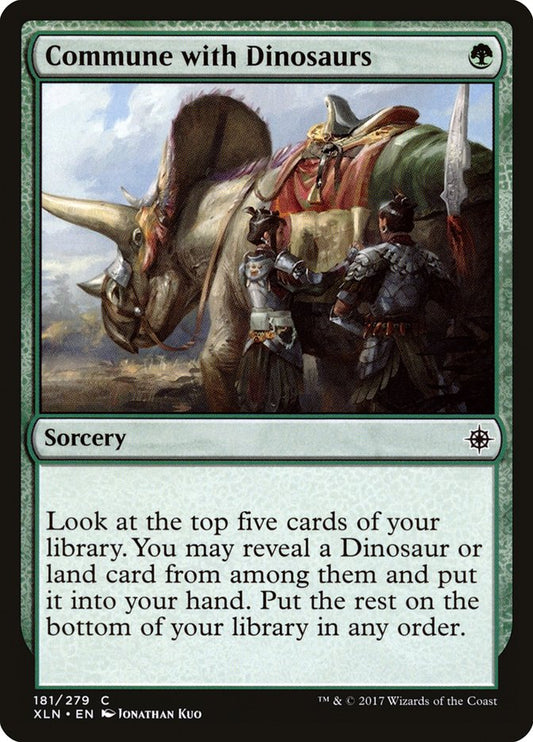 Commune with Dinosaurs – Ixalan [XLN] – D – #181