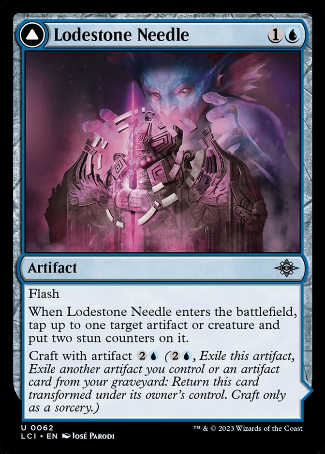 Lodestone Needle // Guidestone Compass – The Lost Caverns of Ixalan [LCI] – D – #62