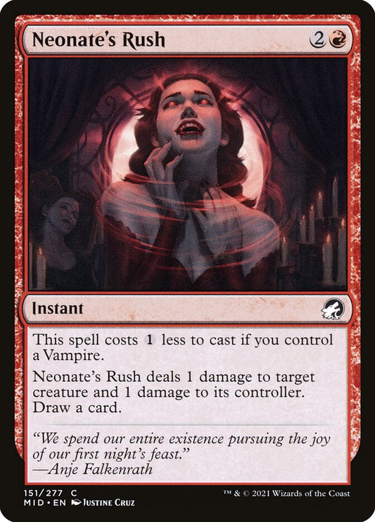 Neonate's Rush – Innistrad: Midnight Hunt [MID] – English – #151