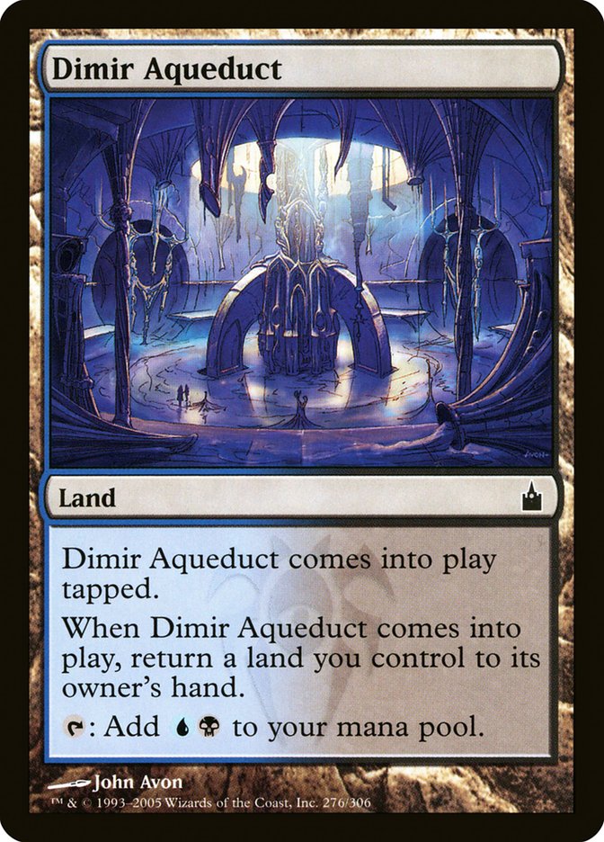 Dimir Aqueduct – Ravnica: City of Guilds [RAV] – English – #276