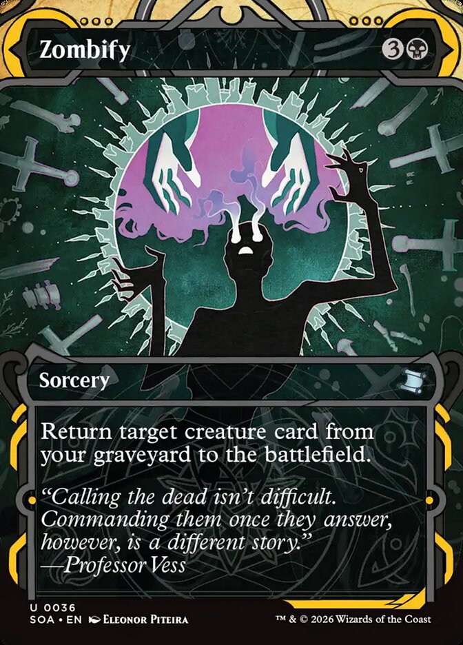 Zombify – Secrets of Strixhaven Mystical Archive [SOA] – English – #36