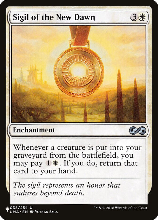 Sigil of the New Dawn – The List [PLST] – English – #UMA-35