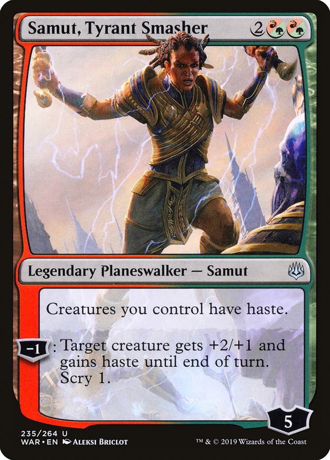 Samut, Tyrant Smasher – War of the Spark [WAR] – D – #235
