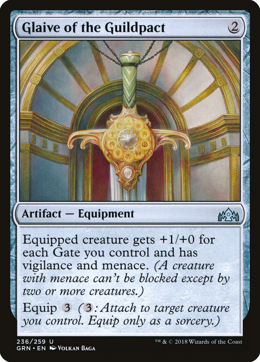 Glaive of the Guildpact – Guilds of Ravnica [GRN] – D – #236