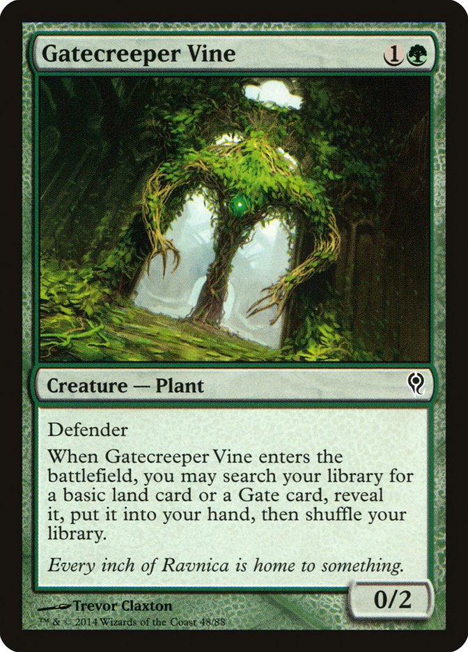 Gatecreeper Vine – Duel Decks: Jace vs. Vraska [DDM] – English – #48