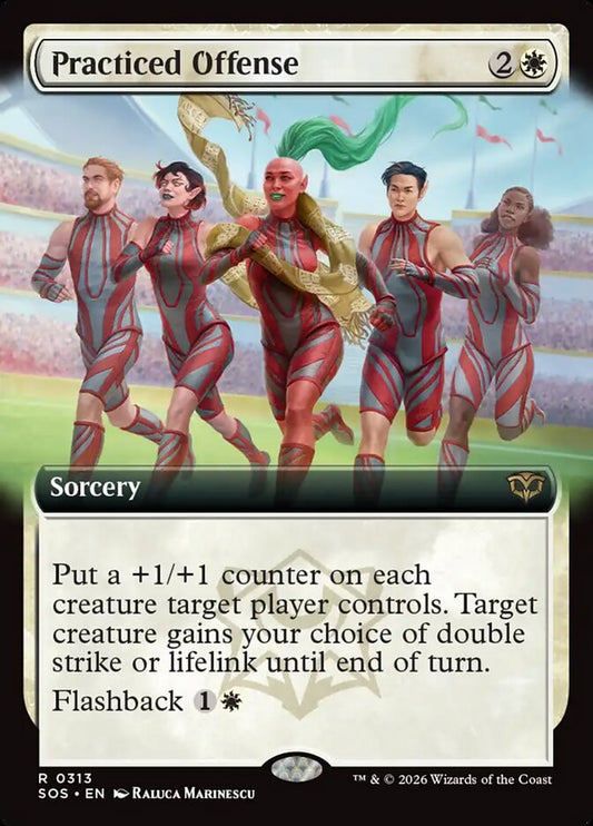 Practiced Offense – Secrets of Strixhaven [SOS] – English – #313