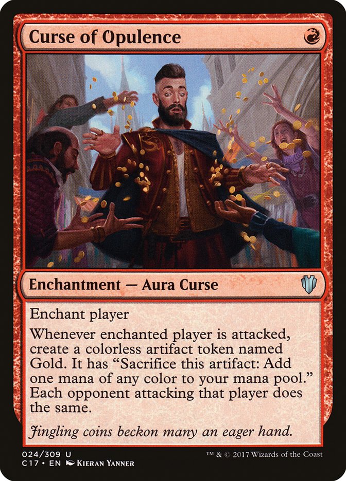 Curse of Opulence – Commander 2017 [C17] – English – #24