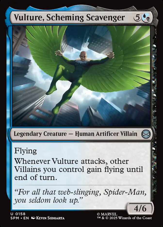 Vulture, Scheming Scavenger – Marvel's Spider-Man [SPM] – D – #158
