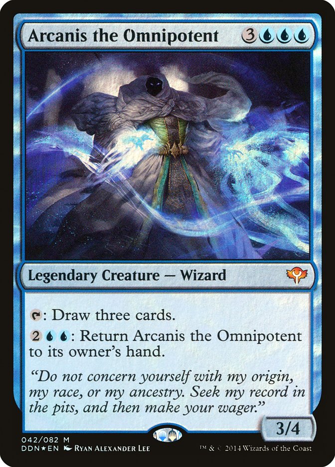 Arcanis the Omnipotent – Duel Decks: Speed vs. Cunning [DDN] – English – #42