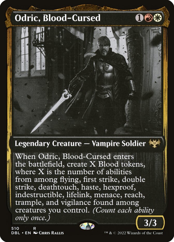Odric, Blood-Cursed – Innistrad: Double Feature [DBL] – English – #510