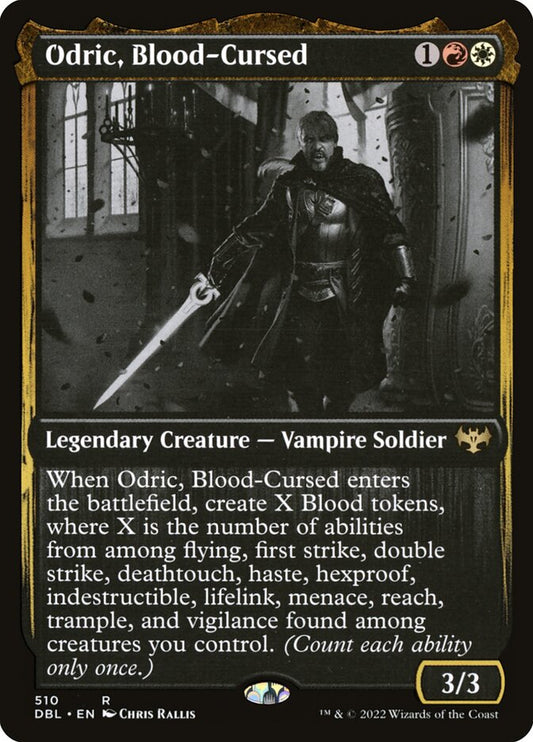Odric, Blood-Cursed – Innistrad: Double Feature [DBL] – English – #510