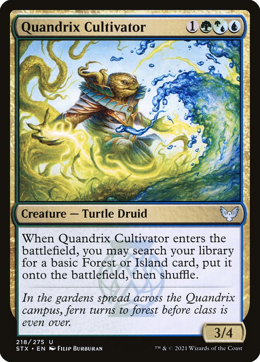Quandrix Cultivator – Strixhaven: School of Mages [STX] – D – #218