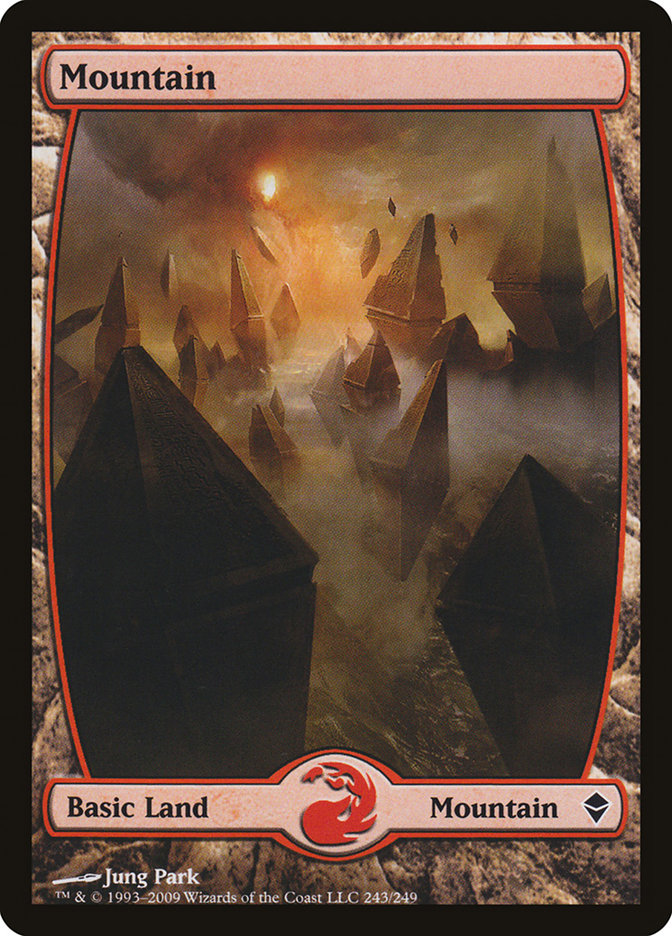 Mountain – Zendikar [ZEN] – English – #243