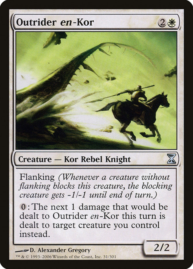 Outrider en-Kor – Time Spiral [TSP] – English – #31