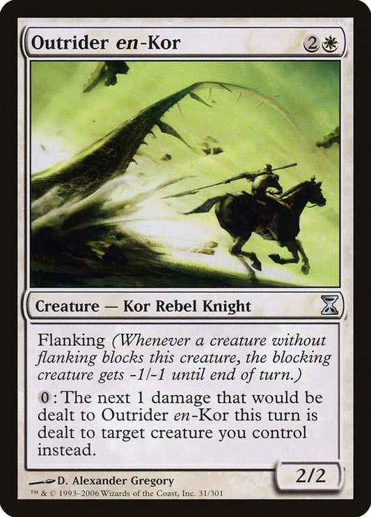 Outrider en-Kor – Time Spiral [TSP] – English – #31