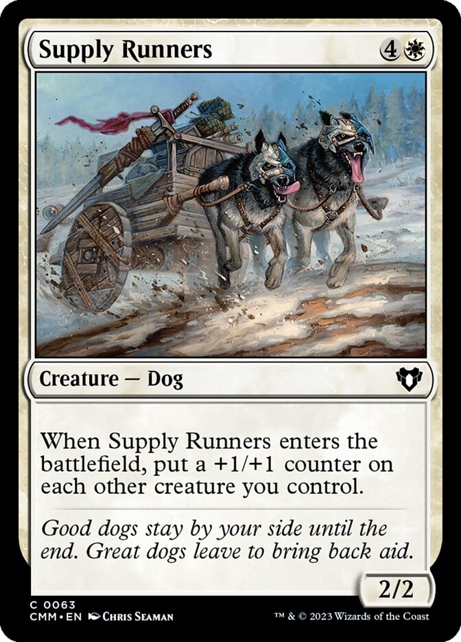 Supply Runners – Commander Masters [CMM] – English – #63