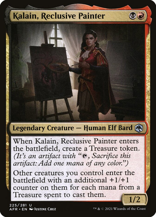 Kalain, Reclusive Painter – Adventures in the Forgotten Realms [AFR] – D – #225