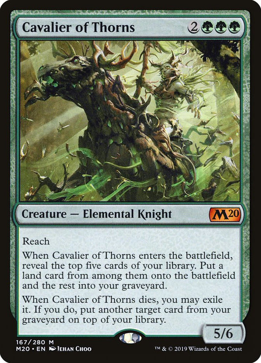 Cavalier of Thorns – Core Set 2020 [M20] – English – #167