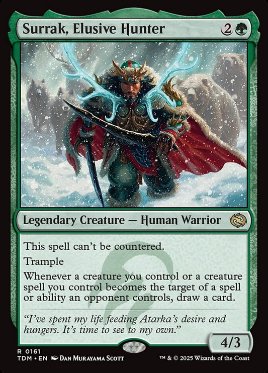 Surrak, Elusive Hunter – Tarkir: Dragonstorm [TDM] – D – #161