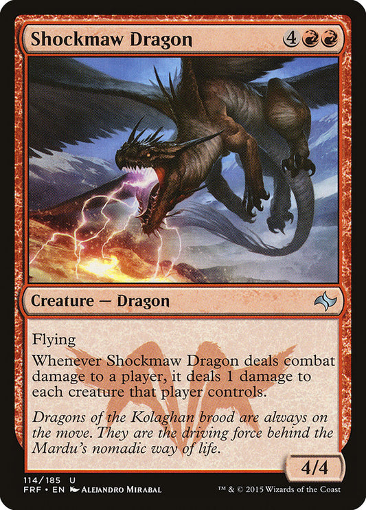 Shockmaw Dragon – Fate Reforged [FRF] – English – #114