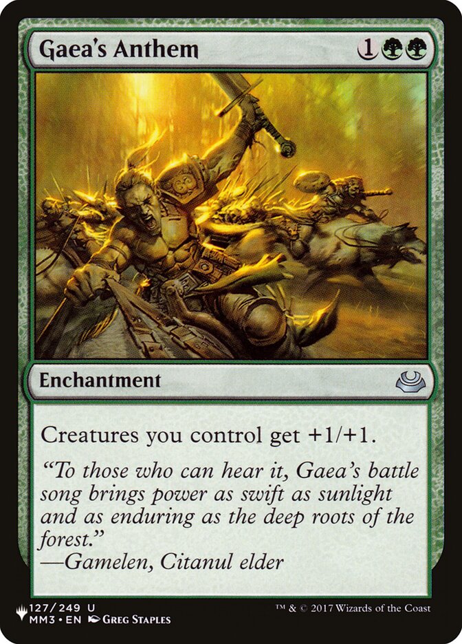 Gaea's Anthem – The List [PLST] – English – #MM3-127