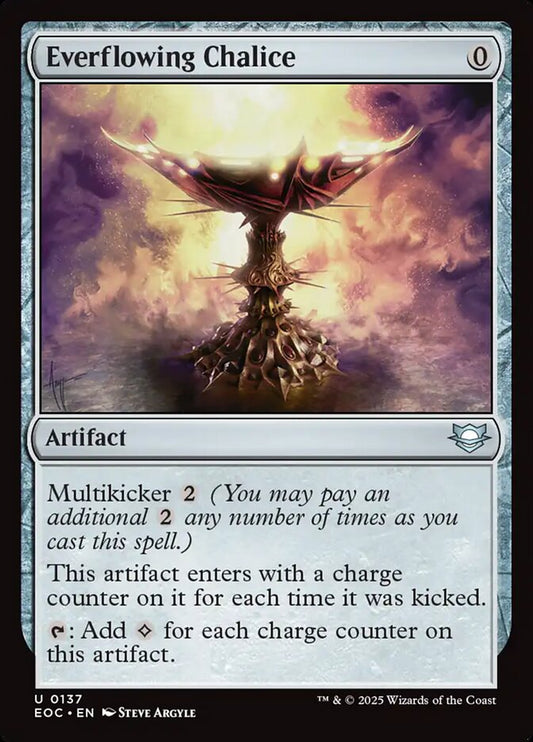 Everflowing Chalice – Edge of Eternities Commander [EOC] – English – #137