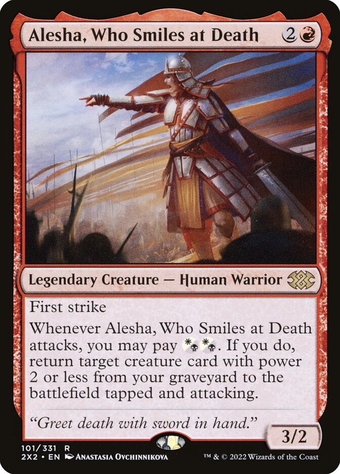 Alesha, Who Smiles at Death – Double Masters 2022 [2X2] – English – #101