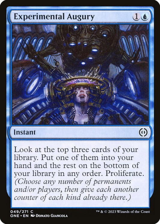 Experimental Augury – Phyrexia: All Will Be One [ONE] – D – #49