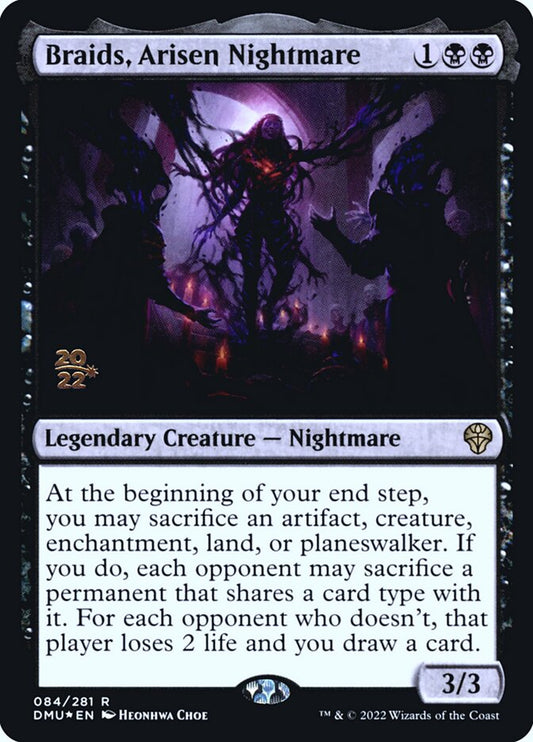 Braids, Arisen Nightmare – Dominaria United Promos [PDMU] – English – #84s