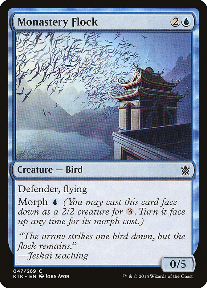 Monastery Flock – Khans of Tarkir [KTK] – English – #47