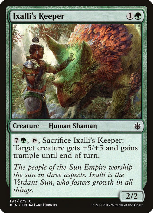 Ixalli's Keeper – Ixalan [XLN] – D – #193