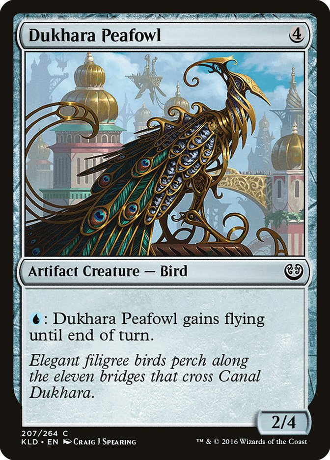 Dukhara Peafowl – Kaladesh [KLD] – D – #207