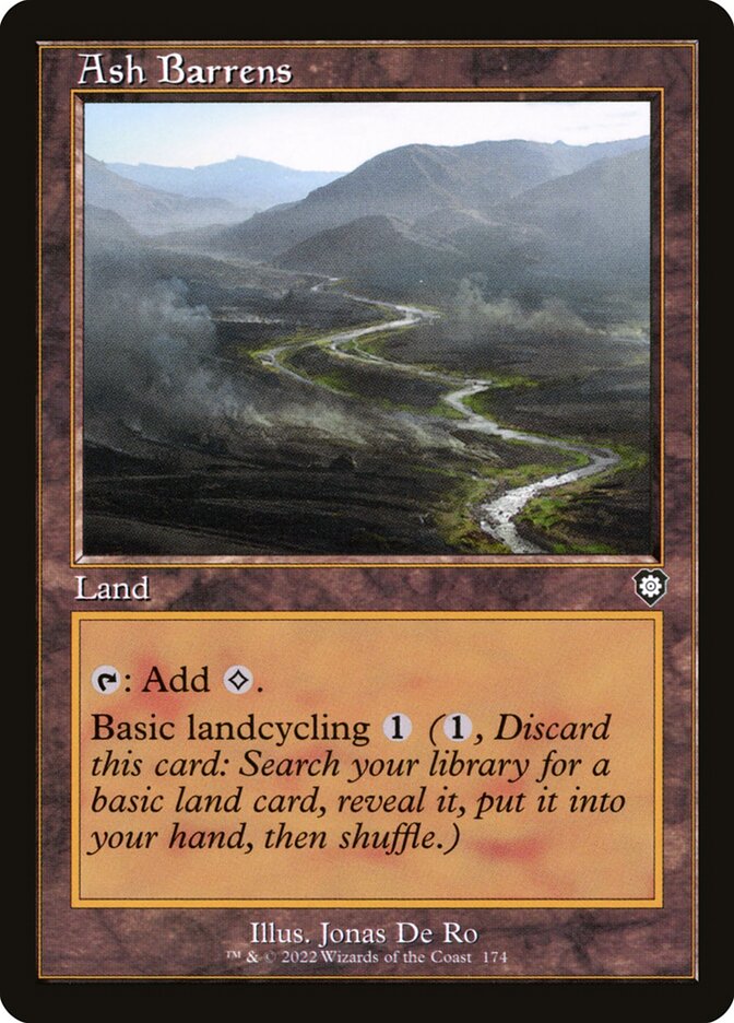 Ash Barrens – The Brothers' War Commander [BRC] – D – #174