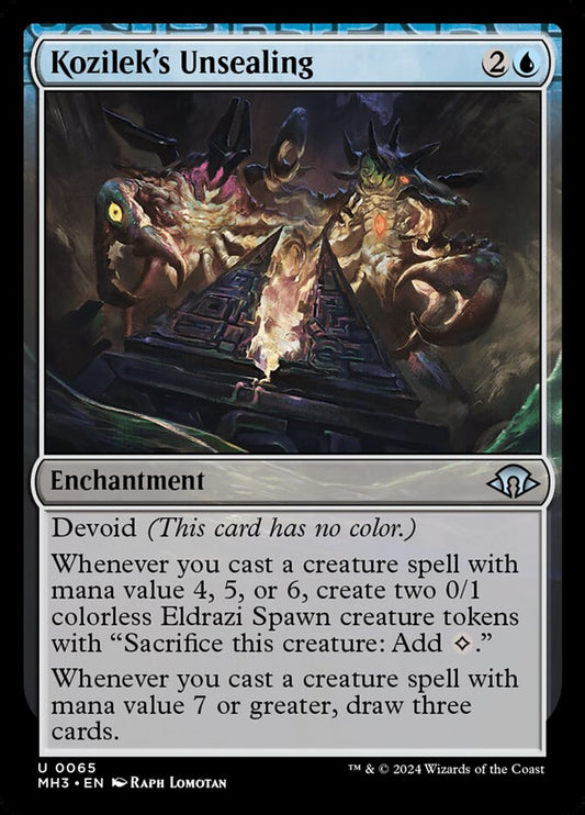 Kozilek's Unsealing – Modern Horizons 3 [MH3] – English – #65