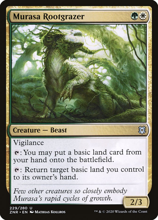 Murasa Rootgrazer – Zendikar Rising [ZNR] – English – #229