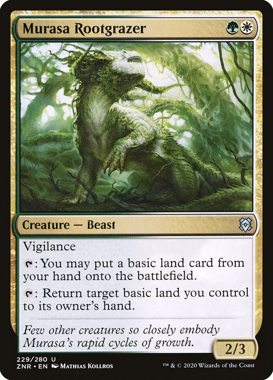 Murasa Rootgrazer – Zendikar Rising [ZNR] – English – #229
