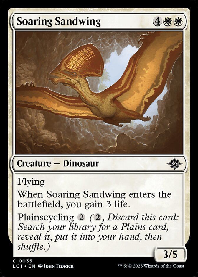Soaring Sandwing – The Lost Caverns of Ixalan [LCI] – D – #35