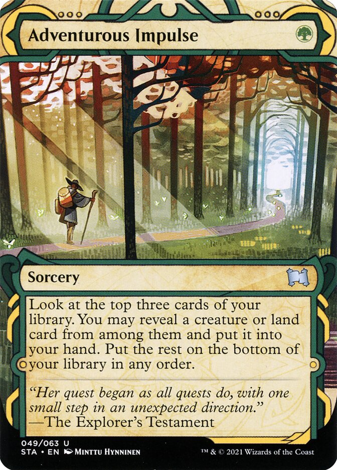 Adventurous Impulse – Strixhaven Mystical Archive [STA] – D – #49