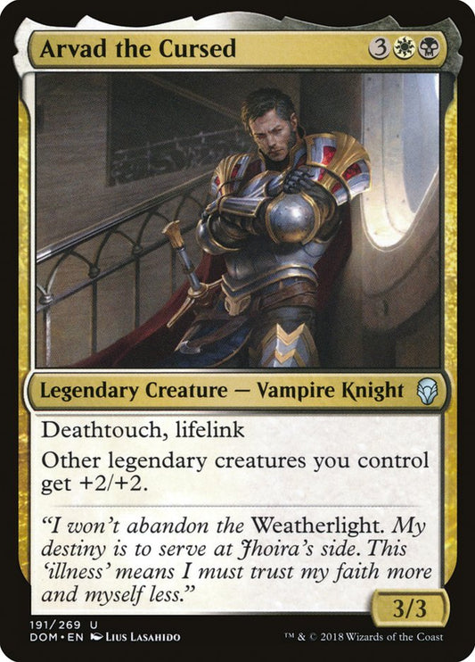 Arvad the Cursed – Dominaria [DOM] – D – #191