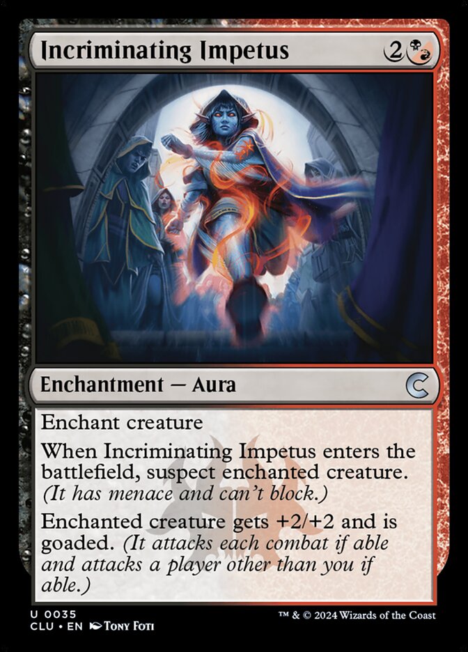 Incriminating Impetus – Ravnica: Clue Edition [CLU] – English – #35