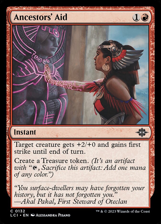 Ancestors' Aid – The Lost Caverns of Ixalan [LCI] – D – #132
