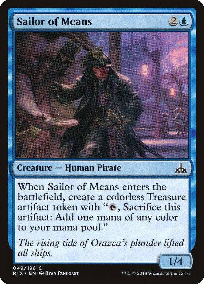 Sailor of Means – Rivals of Ixalan [RIX] – English – #49