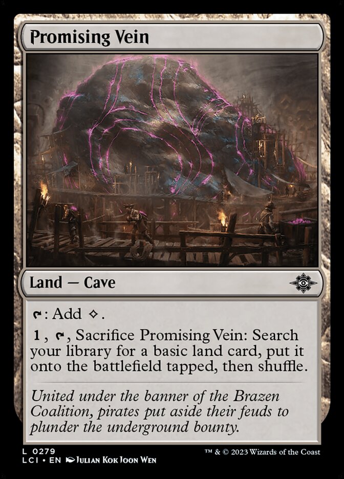 Promising Vein – The Lost Caverns of Ixalan [LCI] – D – #279
