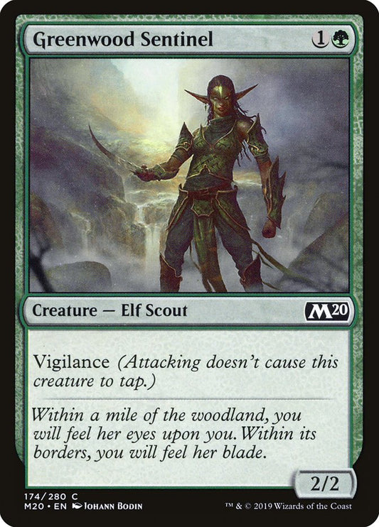 Greenwood Sentinel – Core Set 2020 [M20] – D – #174