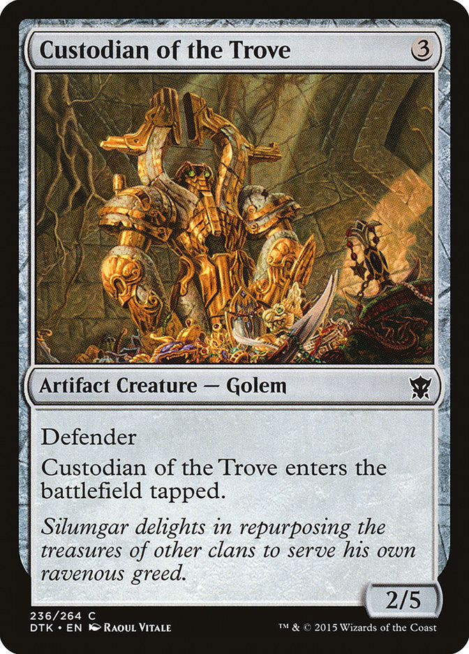 Custodian of the Trove – Dragons of Tarkir [DTK] – English – #236