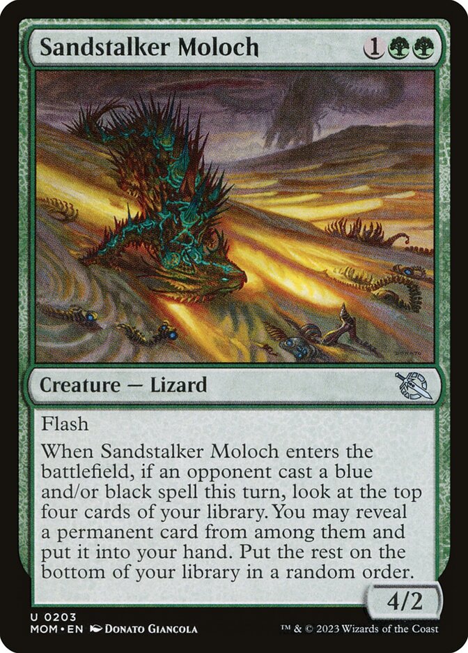 Sandstalker Moloch – March of the Machine [MOM] – English – #203