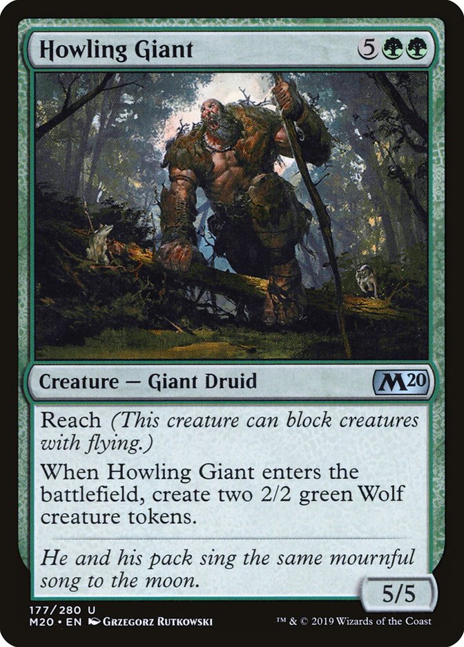 Howling Giant – Core Set 2020 [M20] – D – #177