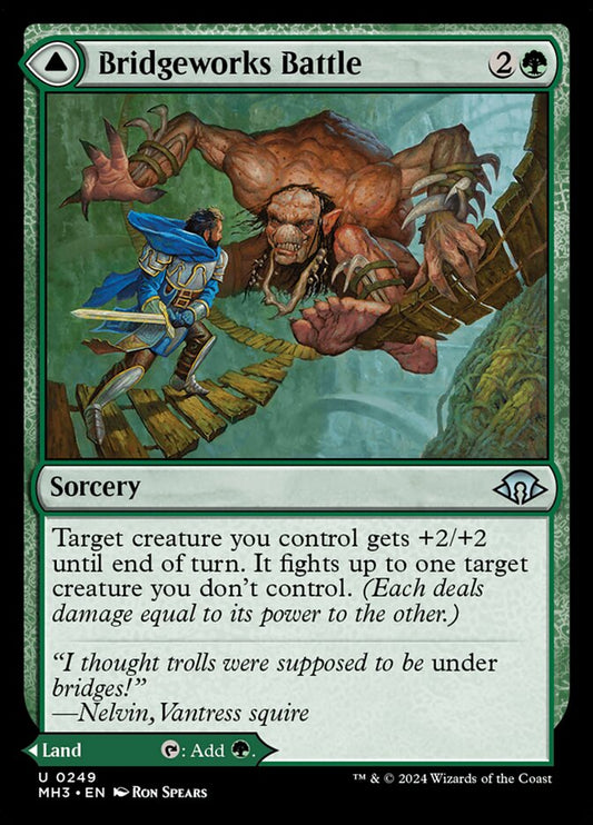 Bridgeworks Battle // Tanglespan Bridgeworks – Modern Horizons 3 [MH3] – English – #249