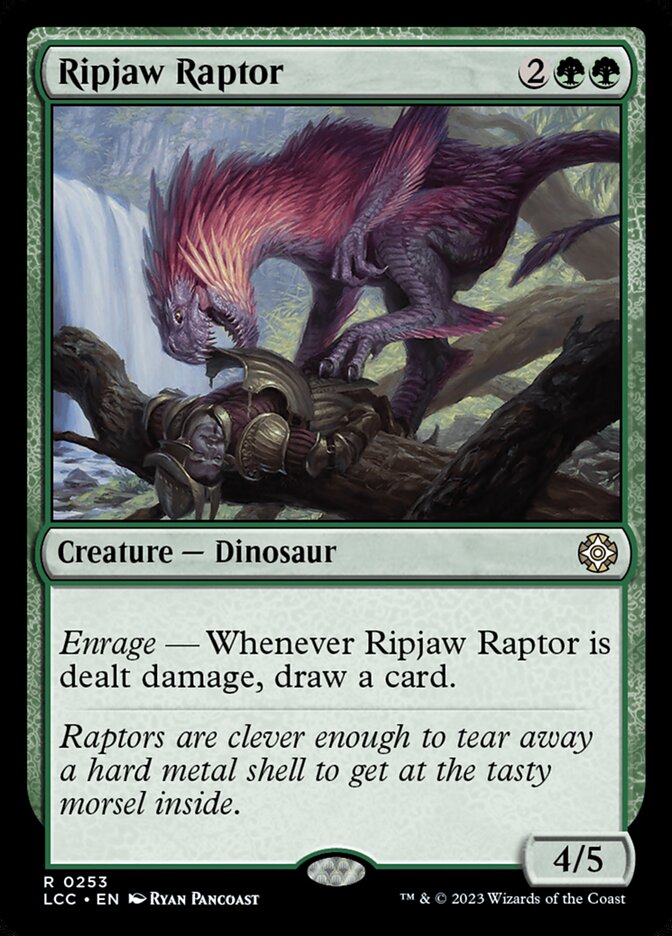 Ripjaw Raptor – The Lost Caverns of Ixalan Commander [LCC] – English – #253